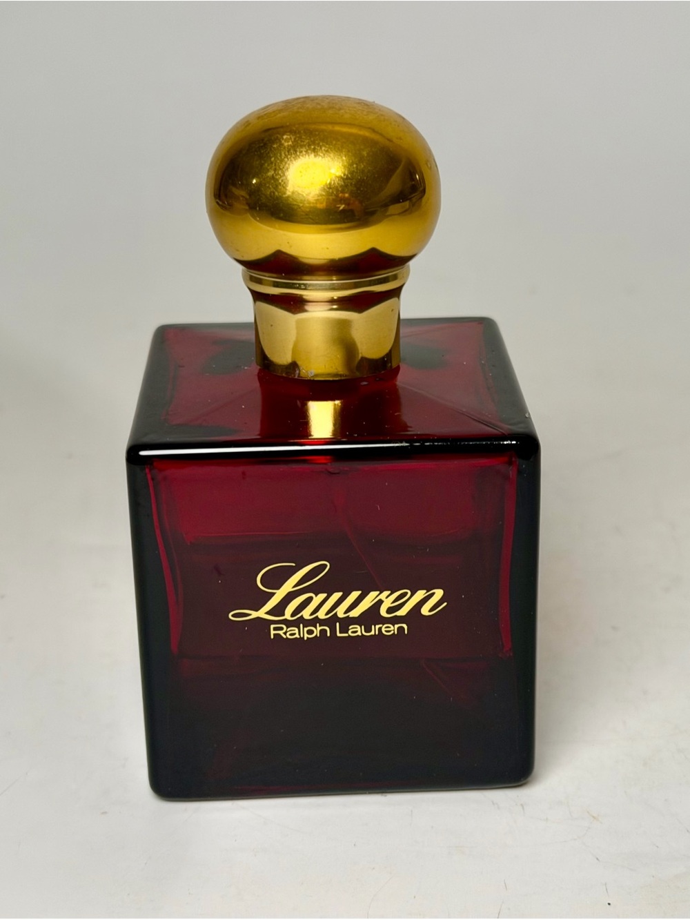 Vintage LAUREN Original by Ralph Lauren EDT 4 oz Just Under 1/3 - 1/2 Full